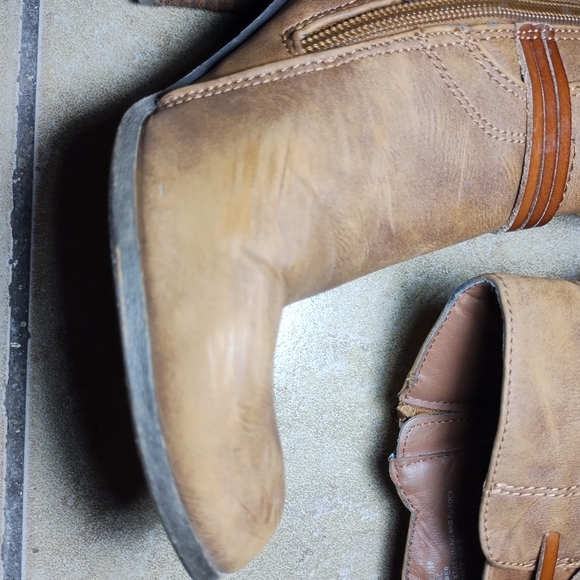 Madden Girl Faux Suede Western Style Bootie Size 7 - Picture 6 of 15